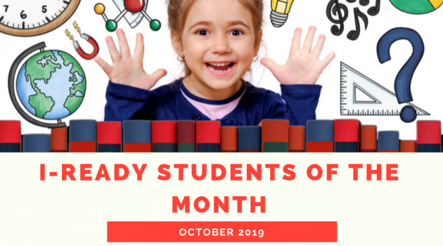 i-Ready student of the month